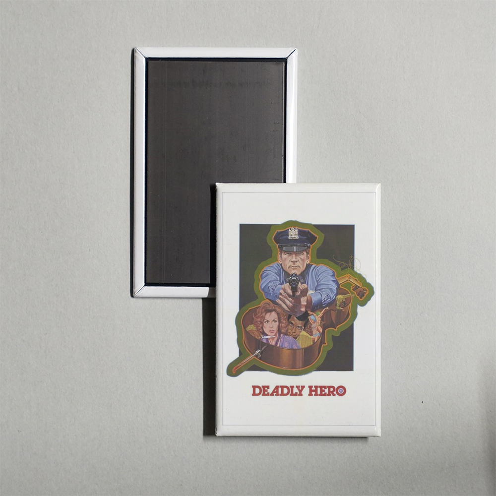 Deadly Hero Mini Movie Fridge Magnet