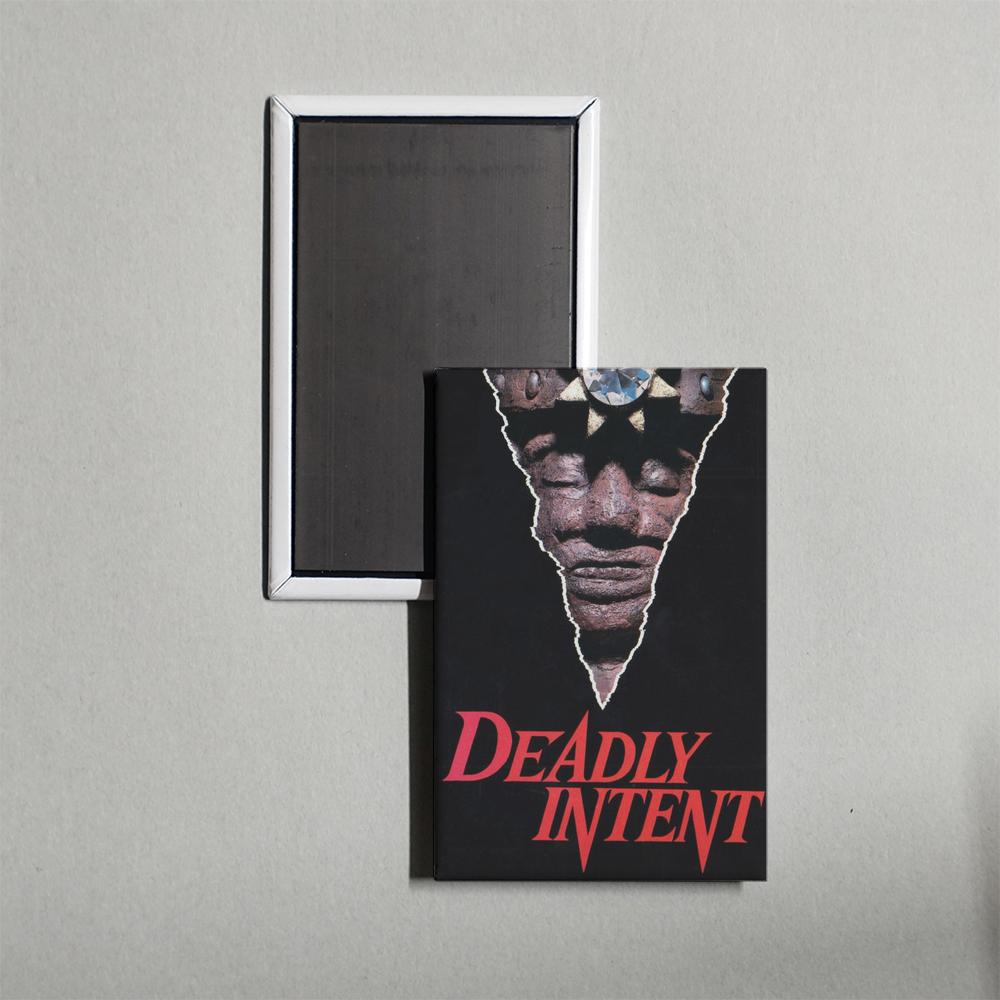 Deadly Intent Mini Movie Fridge Magnet
