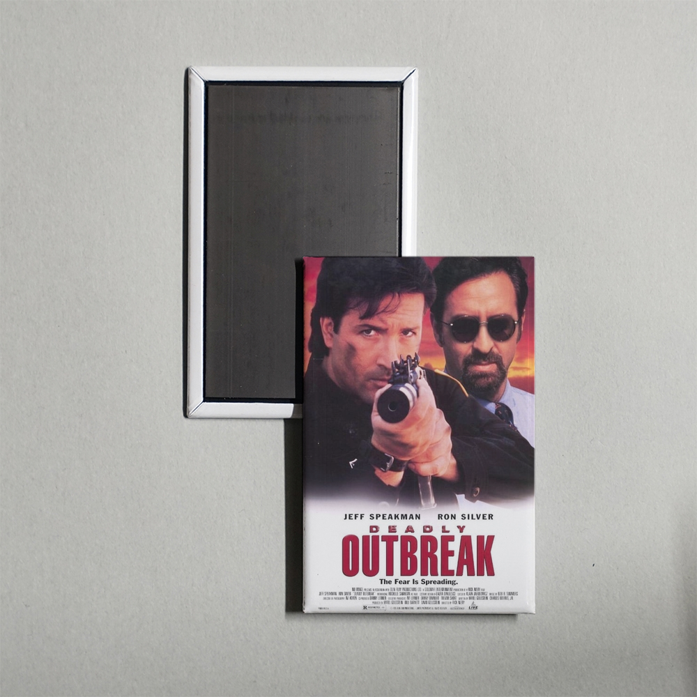 Deadly Outbreak Mini Movie Fridge Magnet