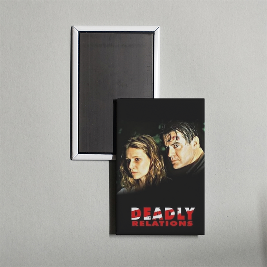 Deadly Relations Mini Movie Fridge Magnet