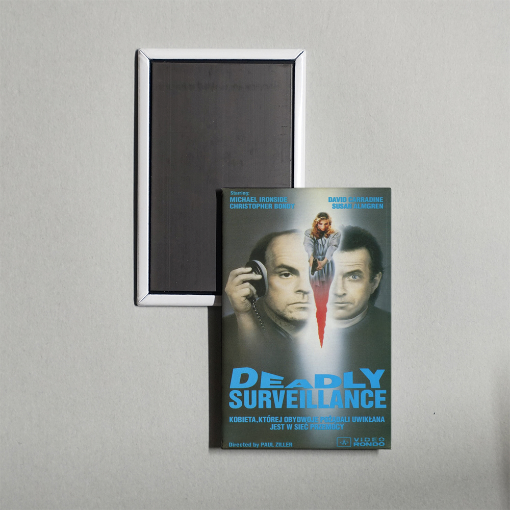 Deadly Surveillance Mini Movie Fridge Magnet