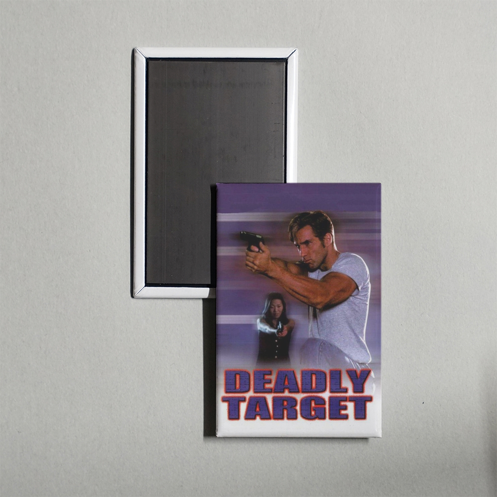 Deadly Target Mini Movie Fridge Magnet