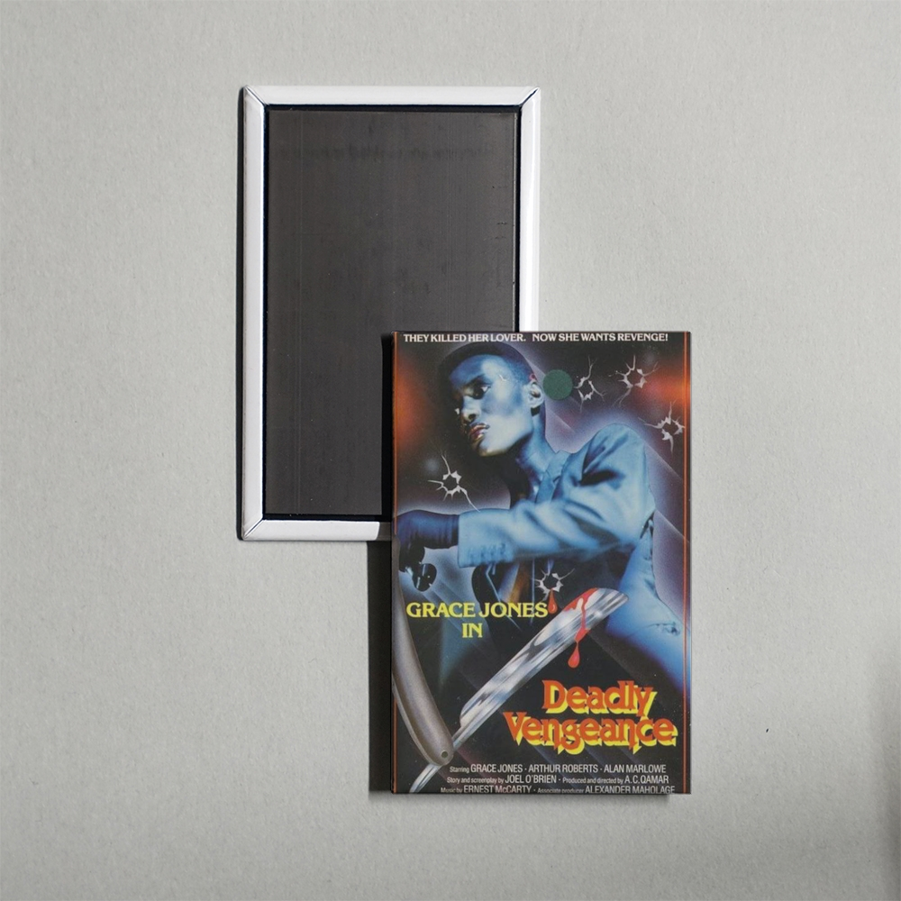 Deadly Vengeance Mini Movie Fridge Magnet