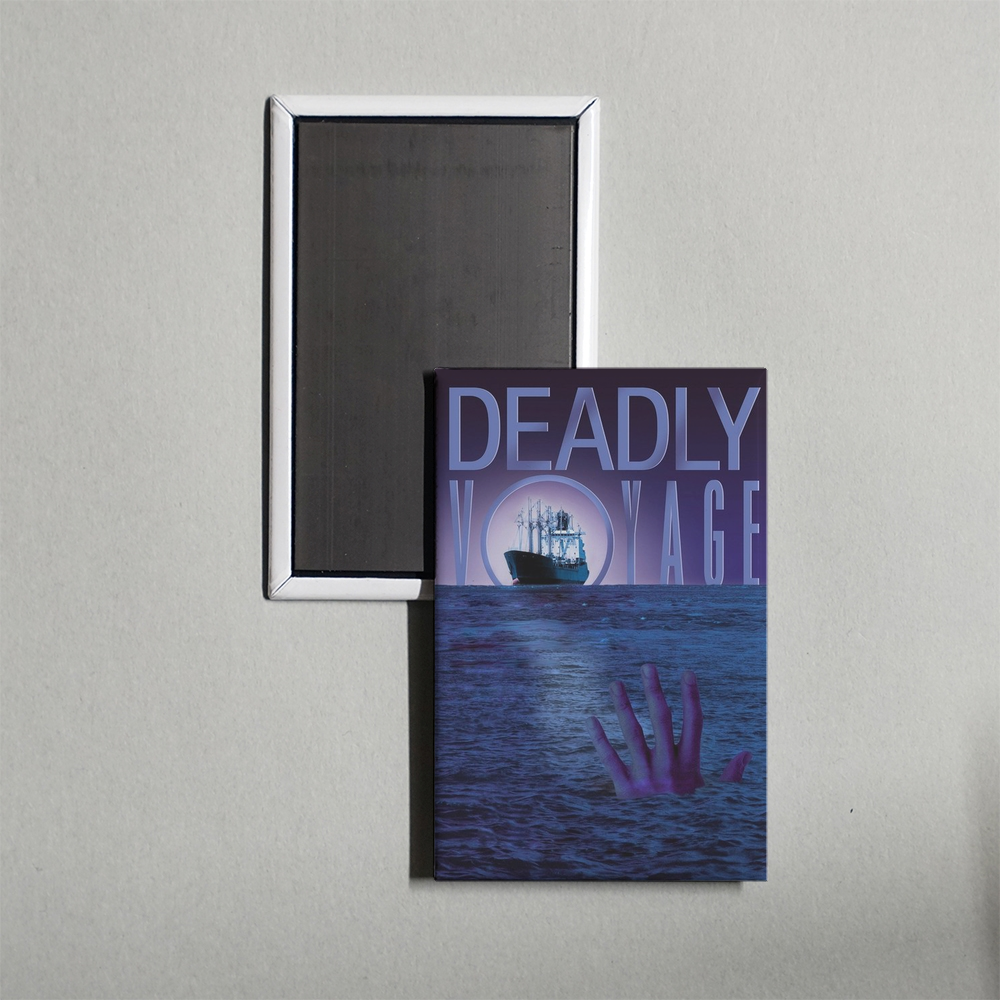 Deadly Voyage Mini Movie Fridge Magnet