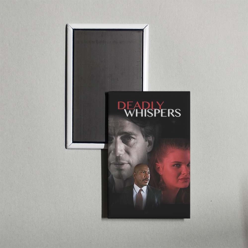 Deadly Whispers Mini Movie Fridge Magnet