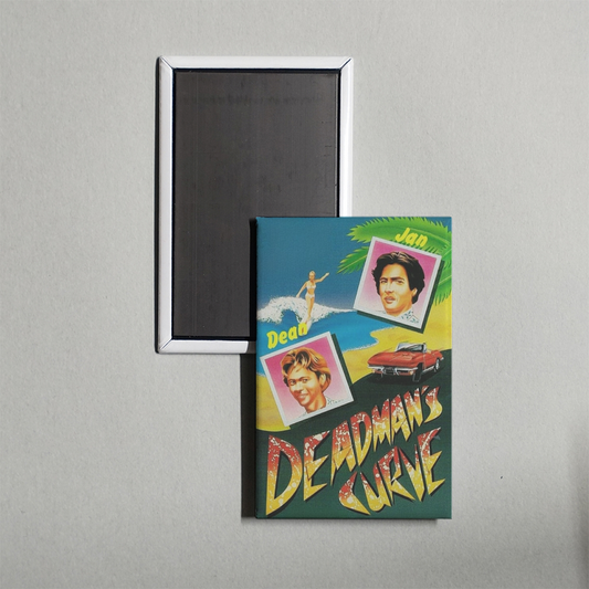 Deadman's Curve Mini Movie Fridge Magnet