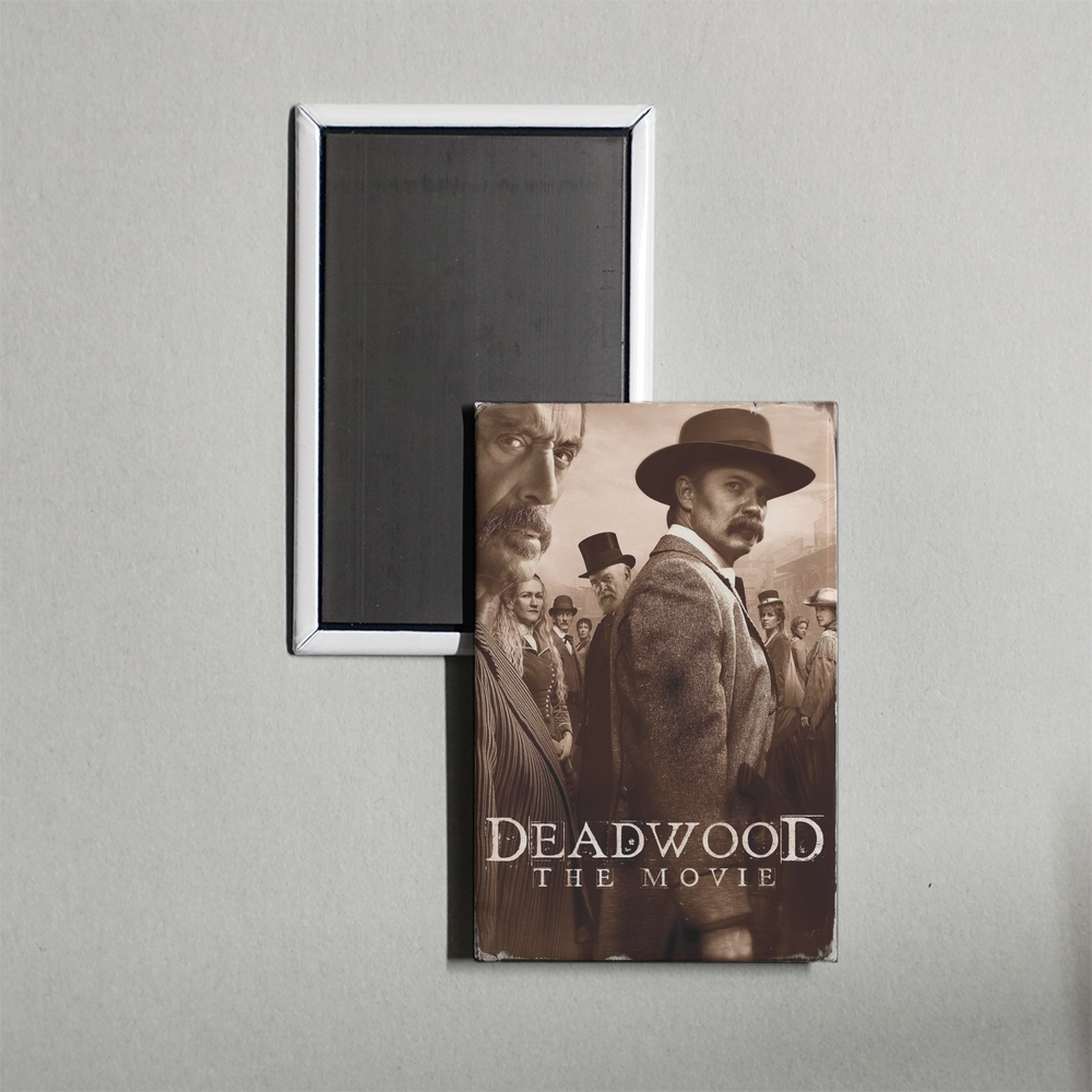 Deadwood The Movie Mini Movie Fridge Magnet