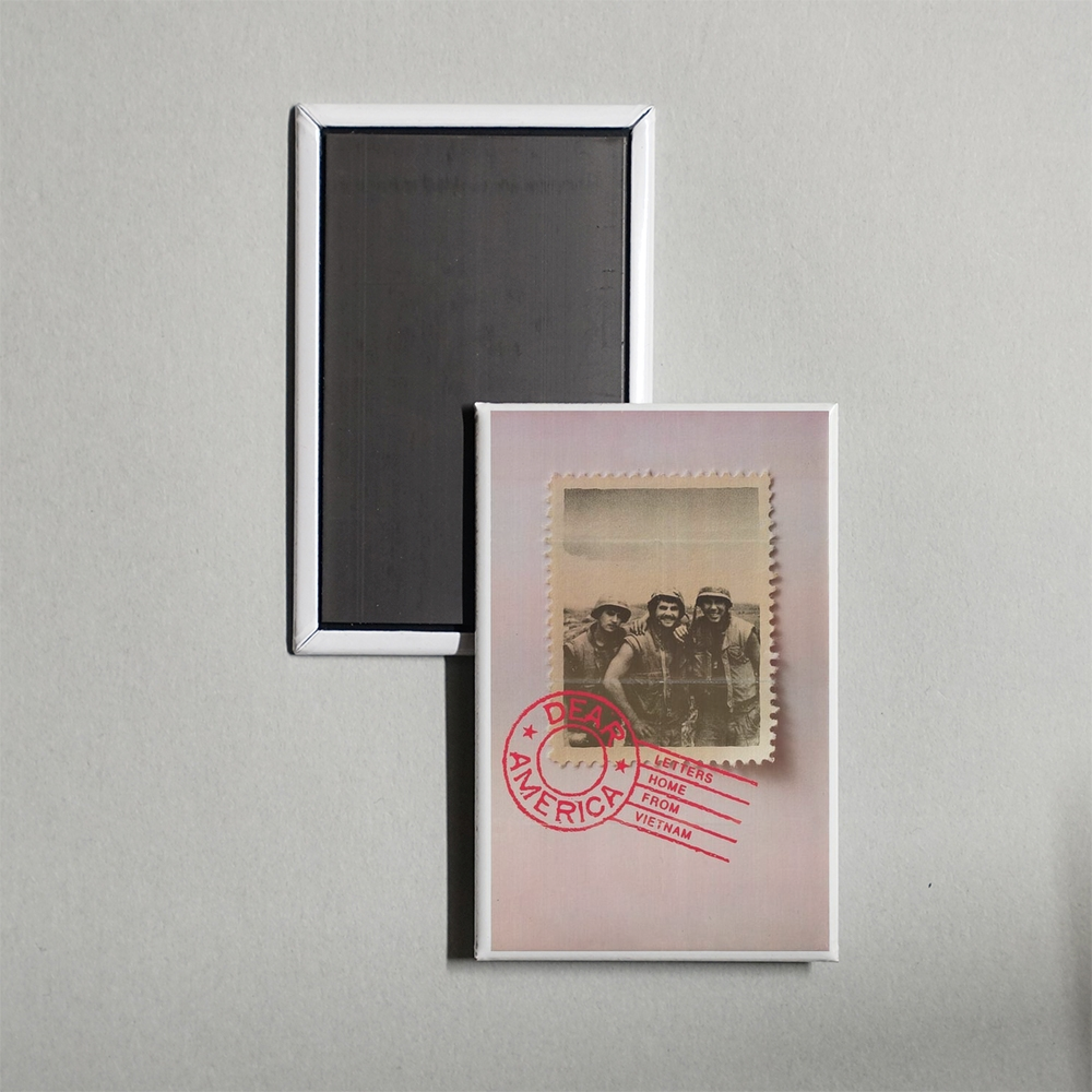 Dear America Letters Home from Vietnam Mini Movie Fridge Magnet