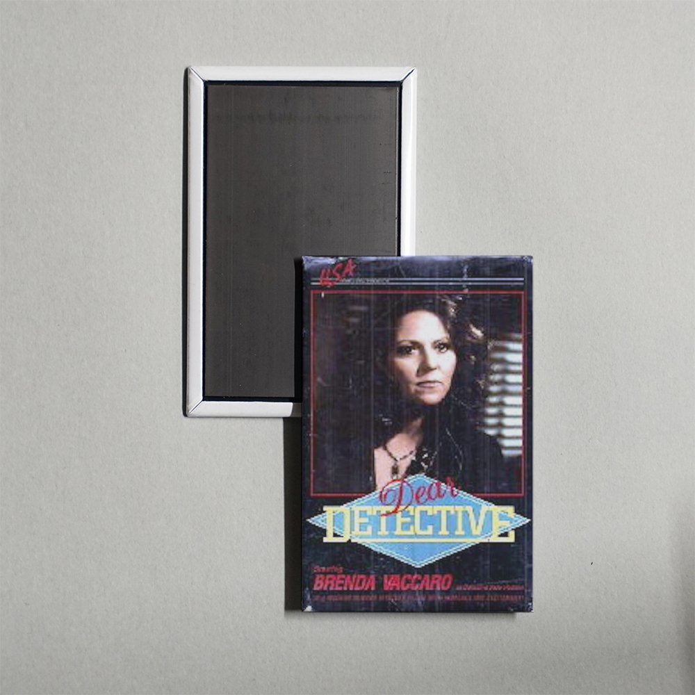 Dear Detective Mini Movie Fridge Magnet
