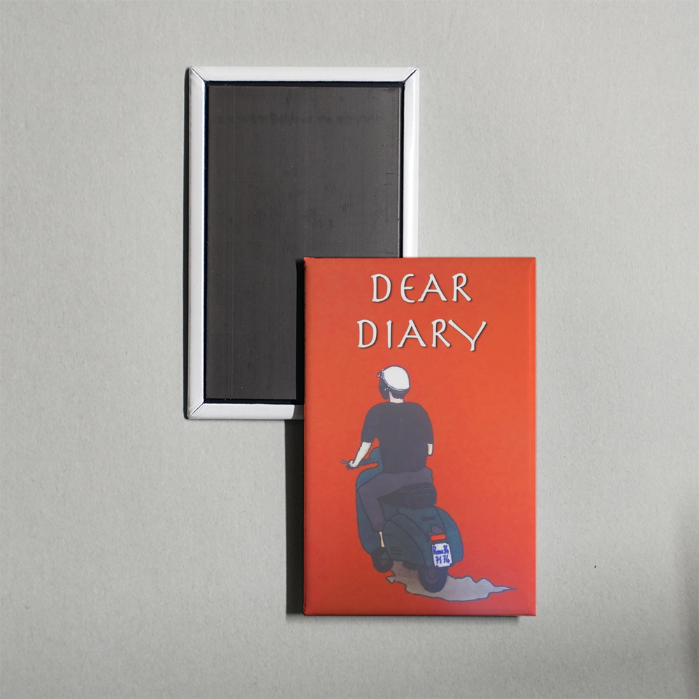 Dear Diary Mini Movie Fridge Magnet