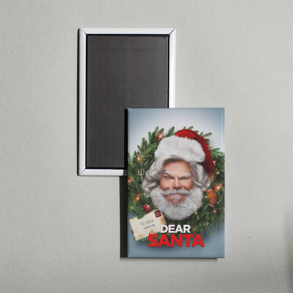 Dear Santa Mini Movie Fridge Magnet