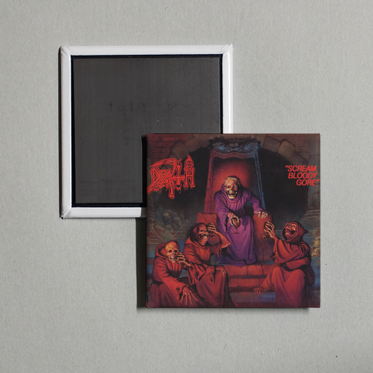 Death - Scream Bloody Gore Album Cover Fridge Magnet