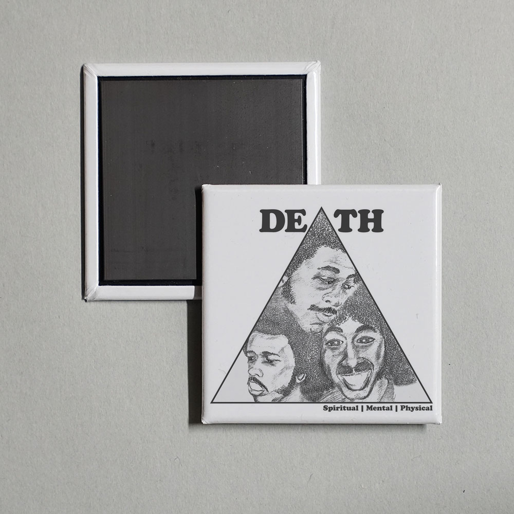 Death - Spiritualental-Physical Album Cover Fridge Magnet