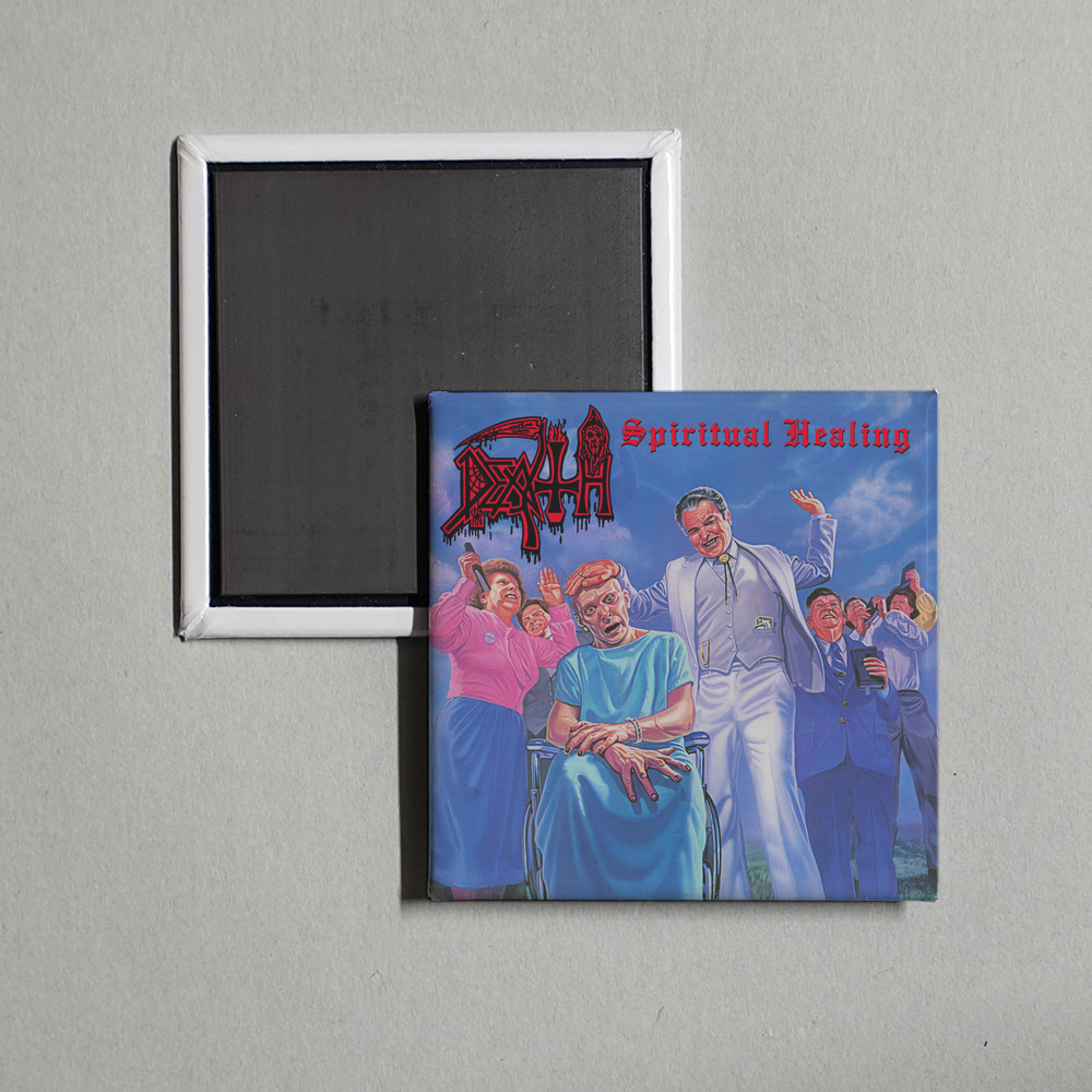 Death - Spiritual Healing Album Cover Fridge Magnet
