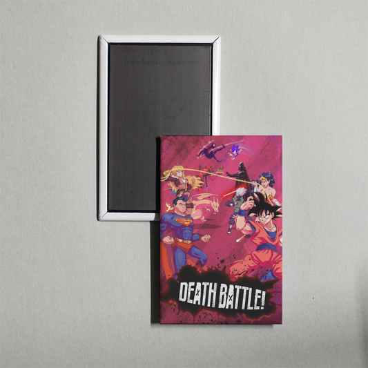 Death Battle! TV Show Fridge Magnet