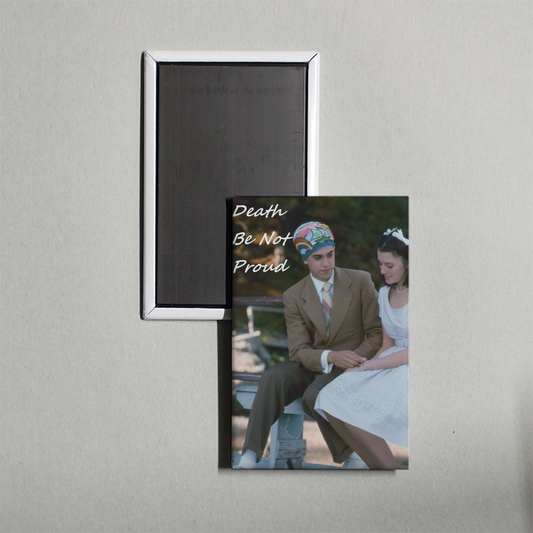 Death Be Not Proud Mini Movie Fridge Magnet
