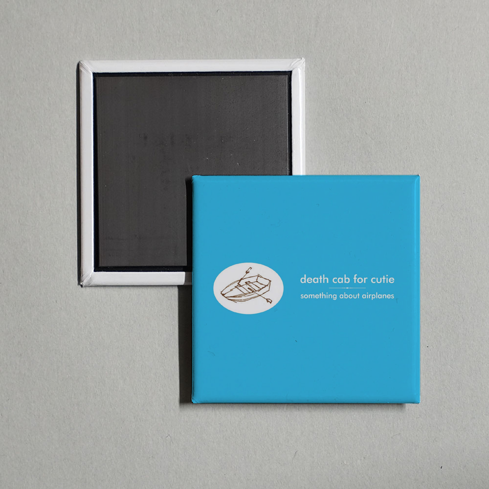 Death Cab for Cutie - Something About Airplanes Album Cover Fridge Magnet