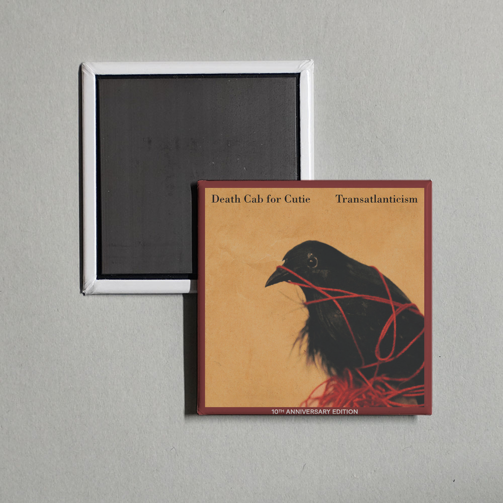 Death Cab for Cutie - Transatlanticism (10th Anniversary Edition) Album Cover Fridge Magnet