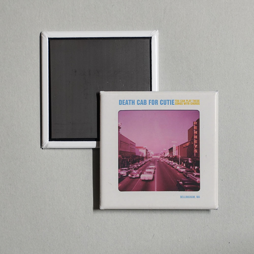 Death Cab for Cutie - You Can Play These Songs With Chords Album Cover Fridge Magnet