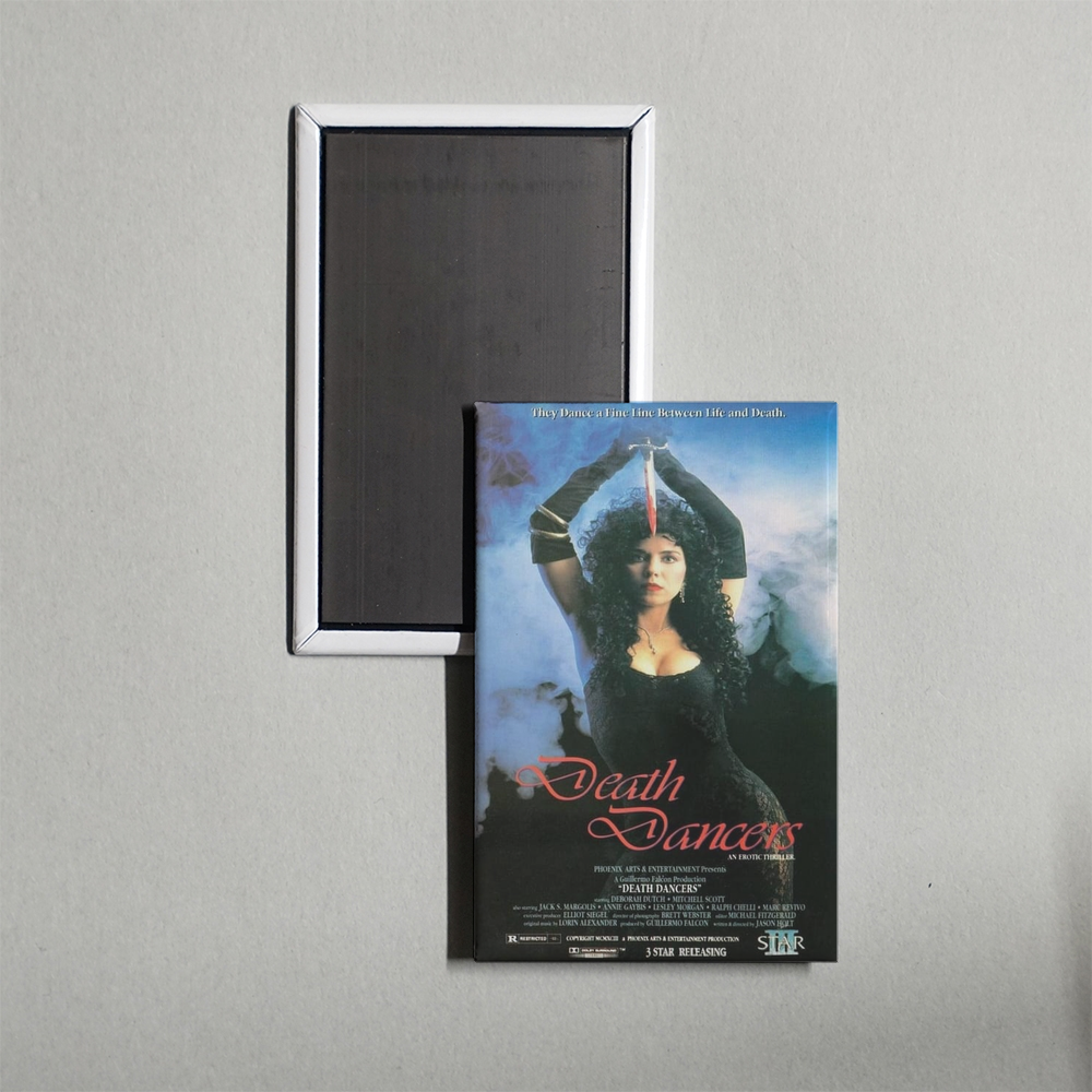 Death Dancers Mini Movie Fridge Magnet