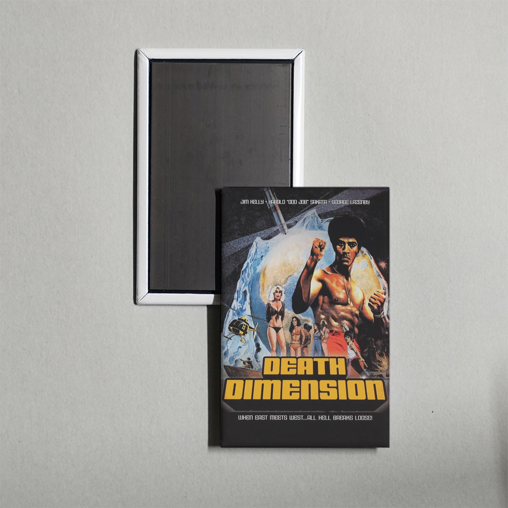 Death Dimension Mini Movie Fridge Magnet
