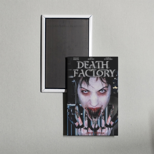 Death Factory Mini Movie Fridge Magnet