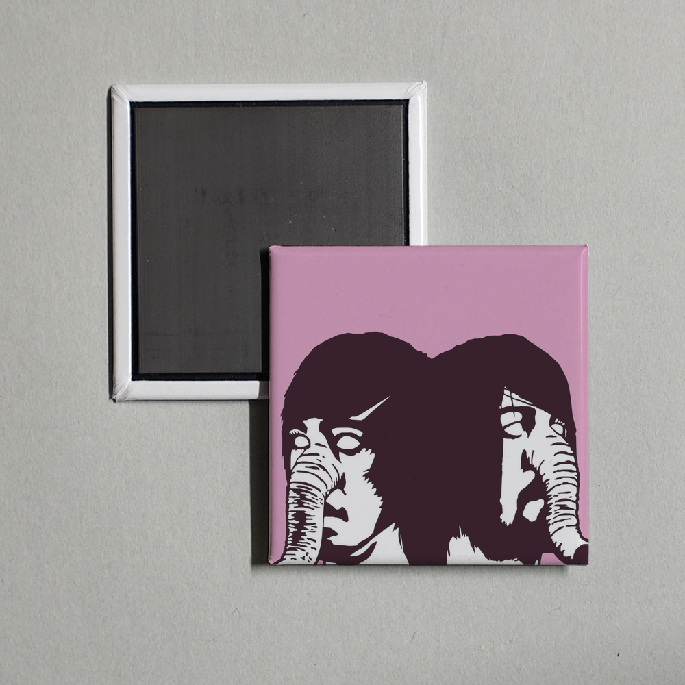 Death From Above 1979 - You're A Woman, I'm A Machine Album Cover Fridge Magnet