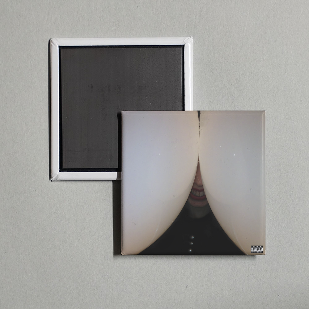Death Grips - Bottomless Pit Album Cover Fridge Magnet