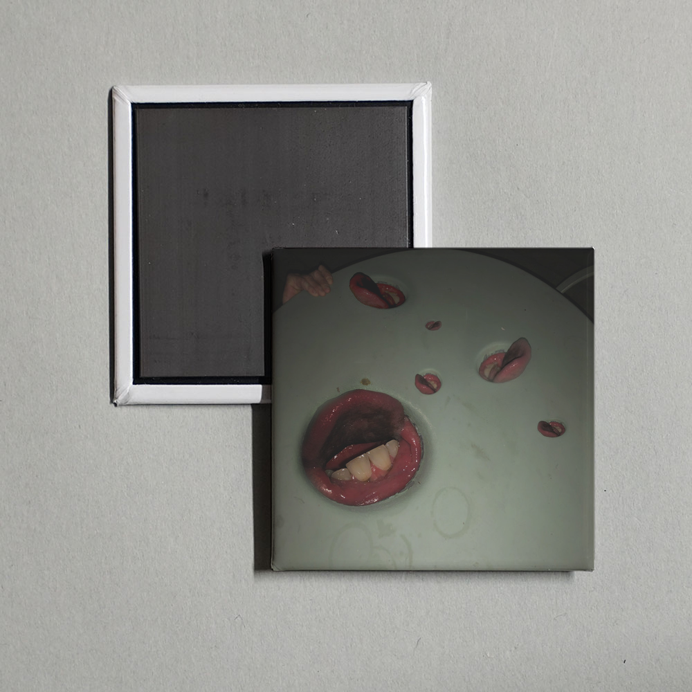 Death Grips - Year Of The Snitch Album Cover Fridge Magnet
