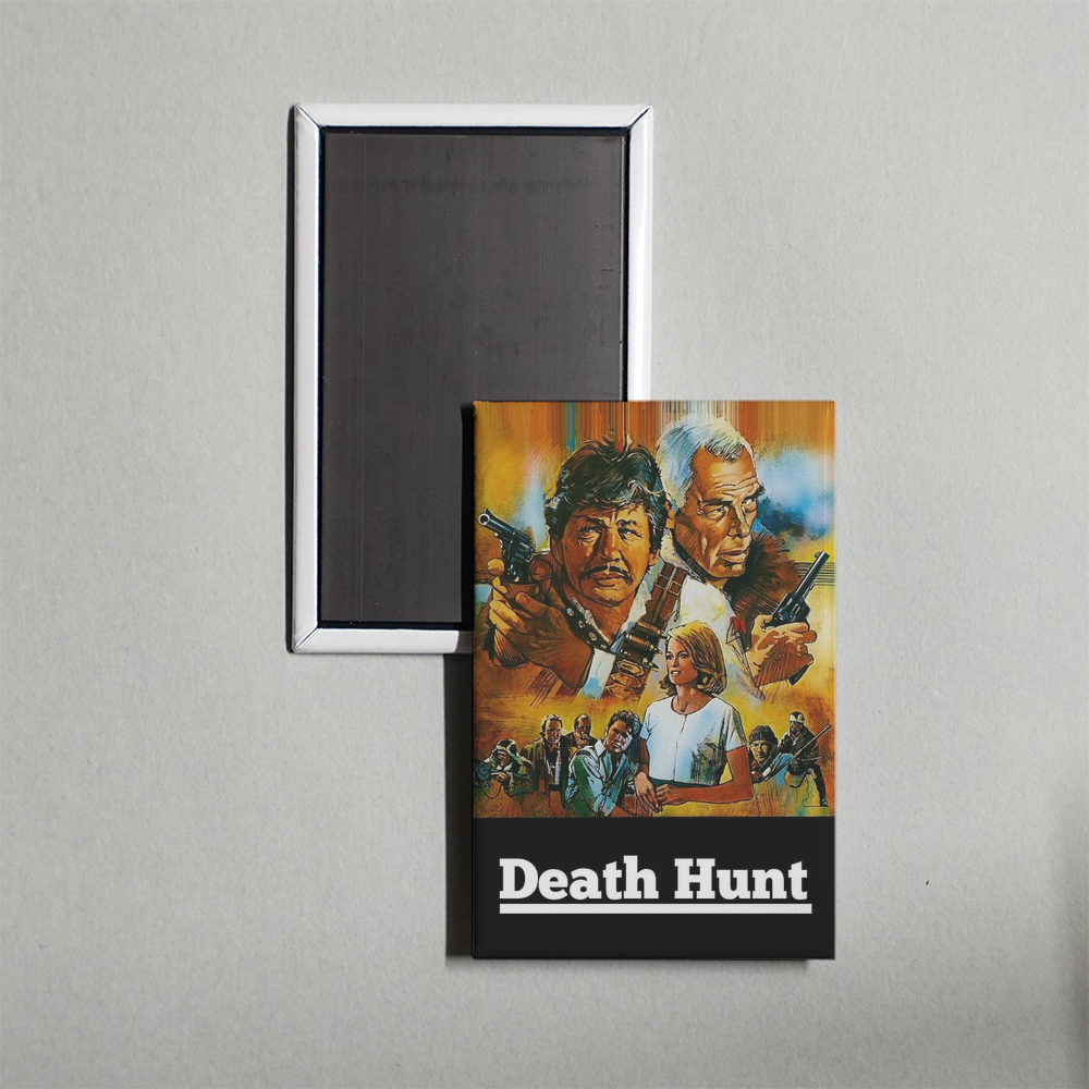 Death Hunt Mini Movie Fridge Magnet