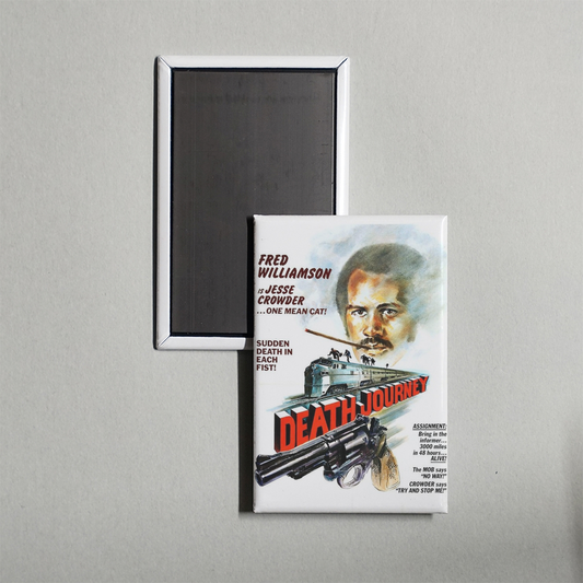Death Journey Mini Movie Fridge Magnet