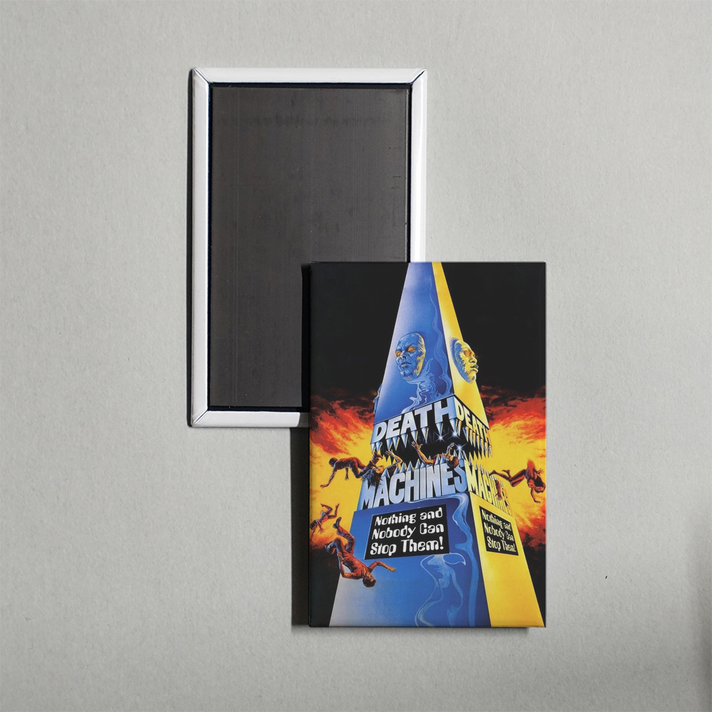 Death Machines Mini Movie Fridge Magnet