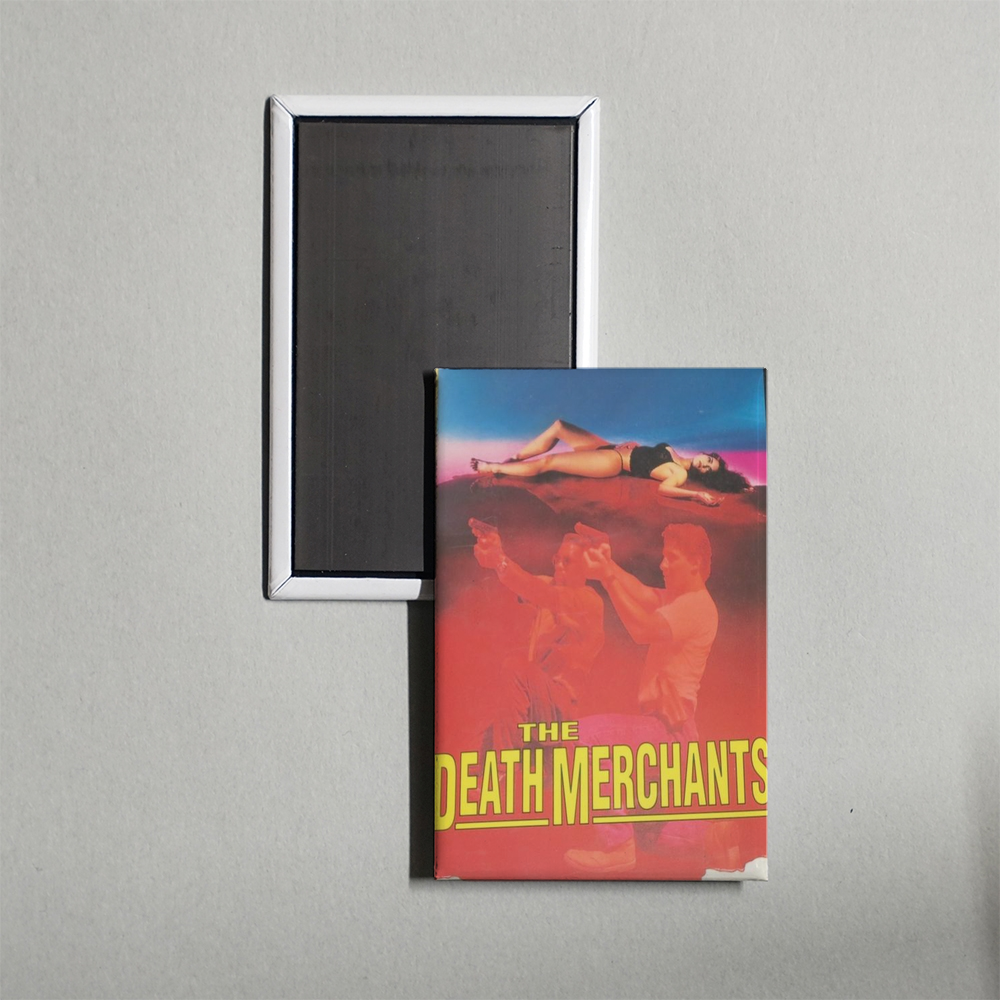 Death Merchants Mini Movie Fridge Magnet