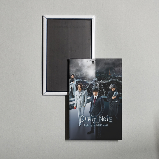 Death Note Light Up the NEW World Mini Movie Fridge Magnet