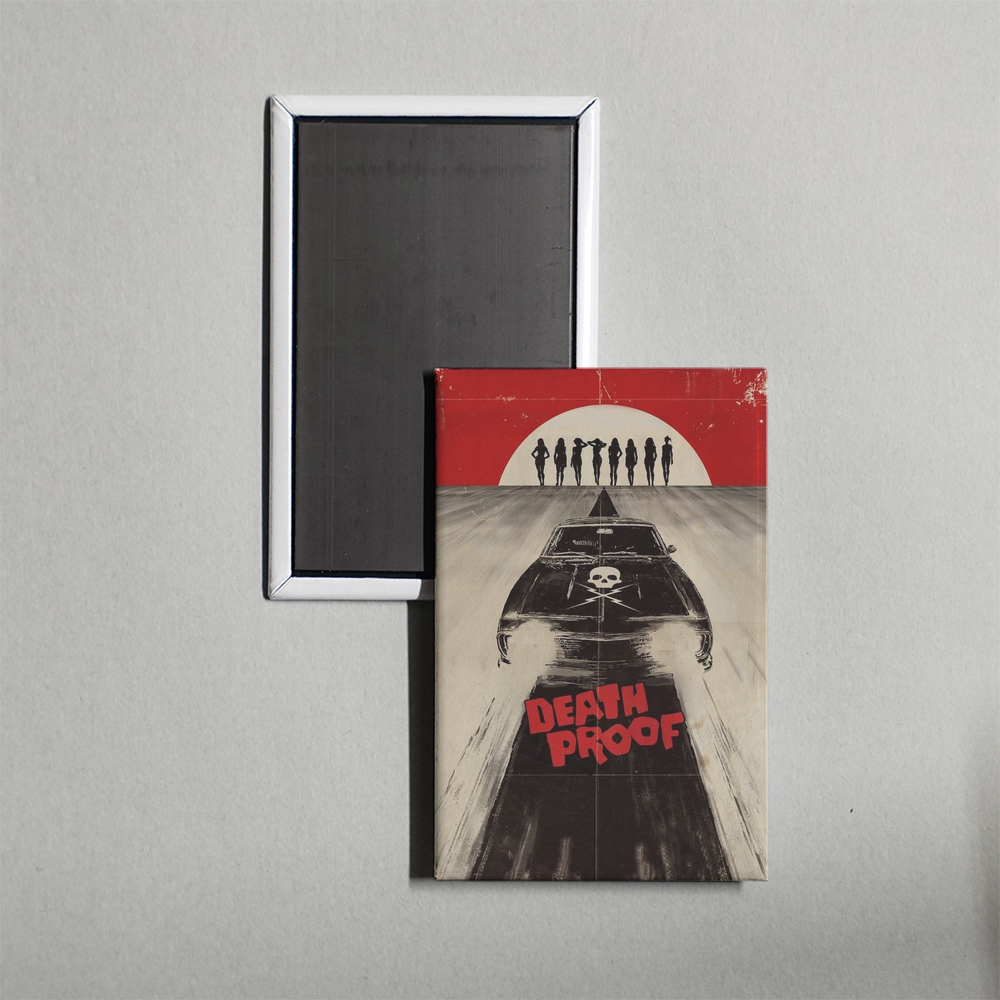 Death Proof Mini Movie Fridge Magnet