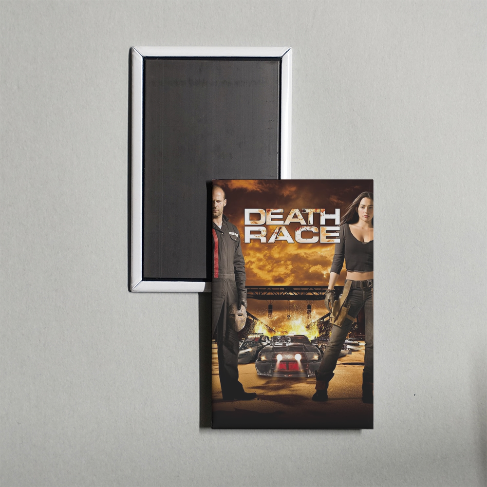 Death Race Mini Movie Fridge Magnet