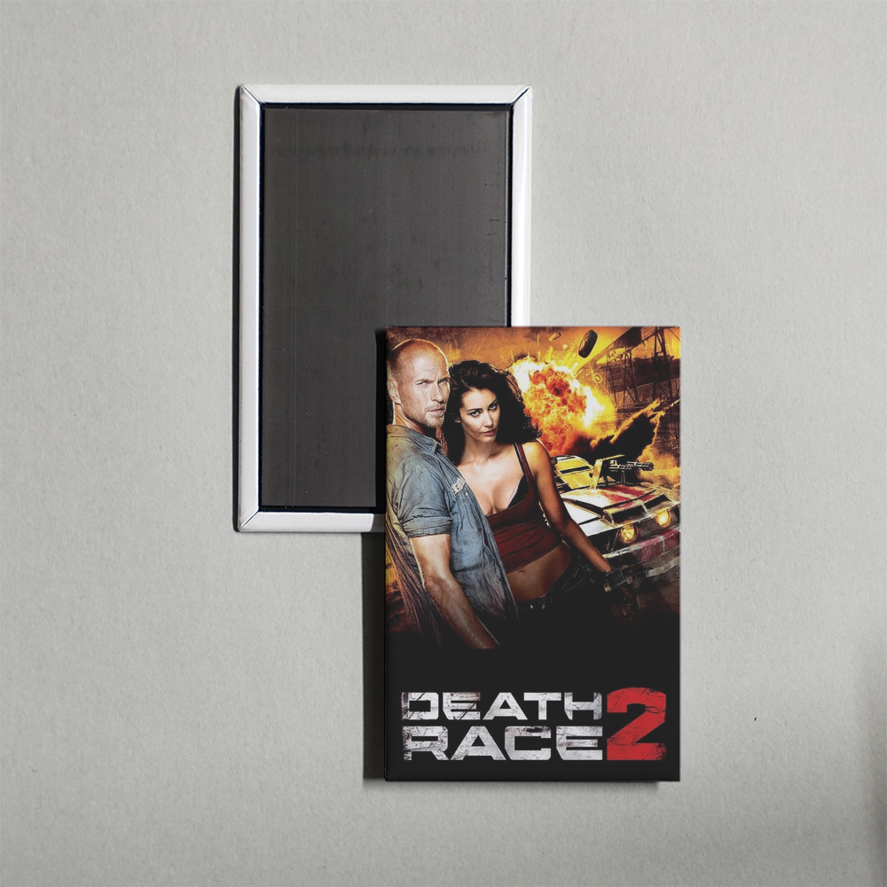 Death Race 2 Mini Movie Fridge Magnet