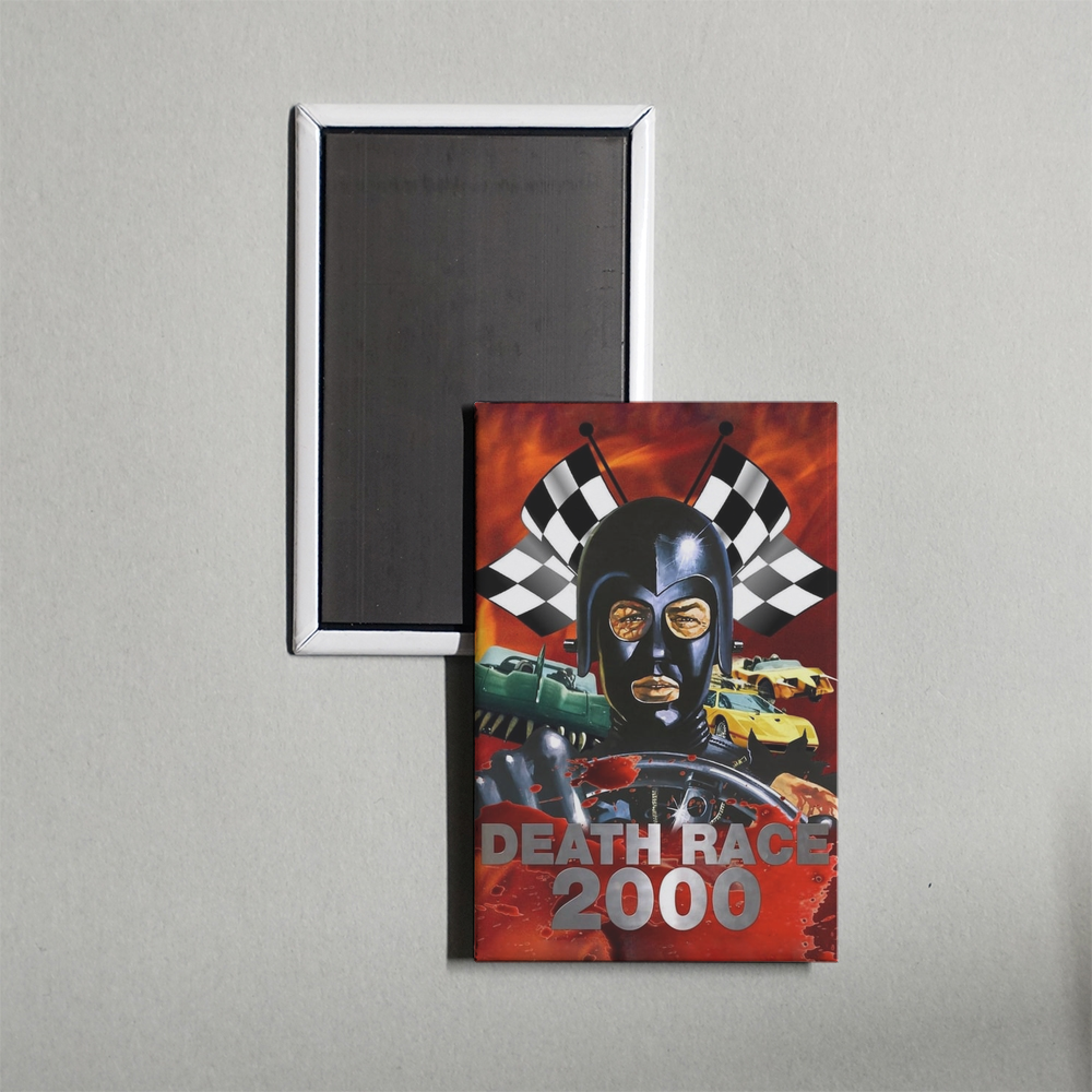 Death Race 2000 Mini Movie Fridge Magnet