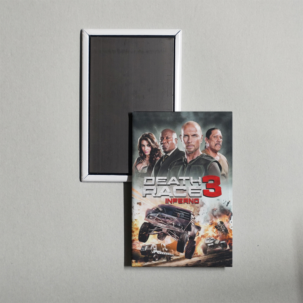 Death Race Inferno Mini Movie Fridge Magnet