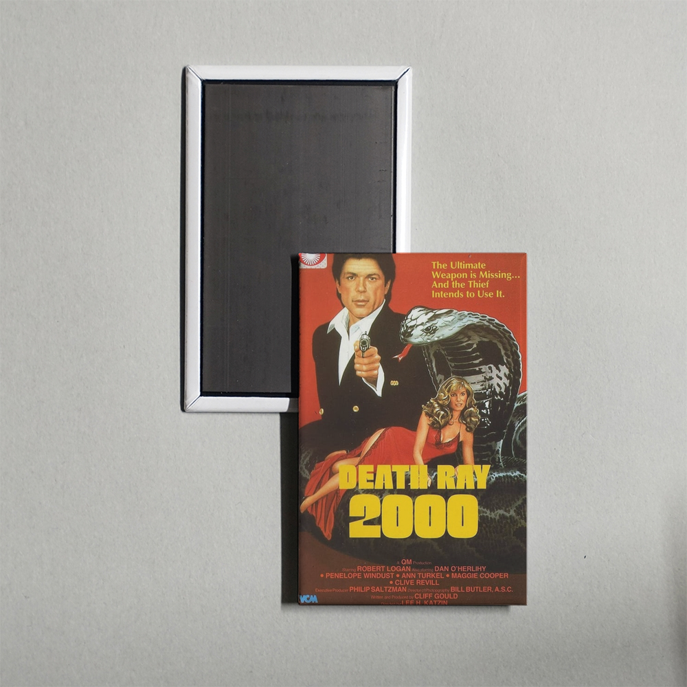 Death Ray 2000 Mini Movie Fridge Magnet