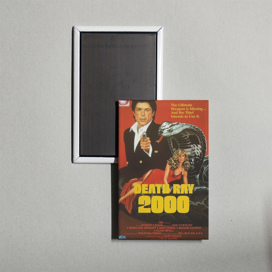 Death Ray 2000 Mini Movie Fridge Magnet