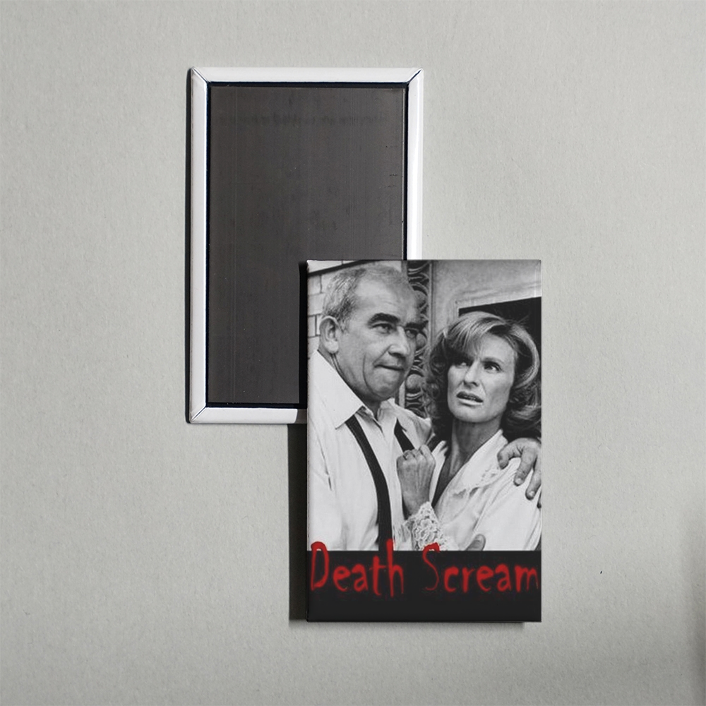 Death Scream Mini Movie Fridge Magnet