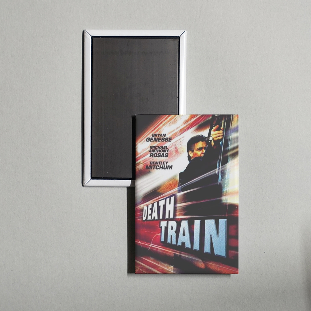 Death Train Mini Movie Fridge Magnet