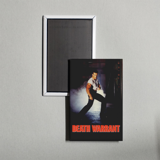 Death Warrant Mini Movie Fridge Magnet