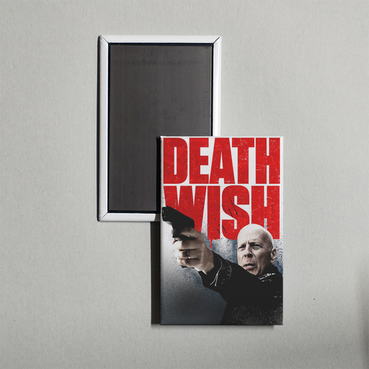 Death Wish Mini Movie Fridge Magnet