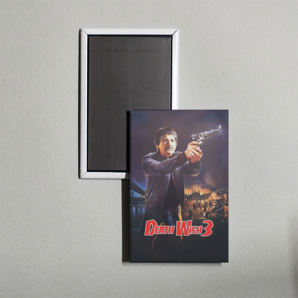 Death Wish 3 Mini Movie Fridge Magnet