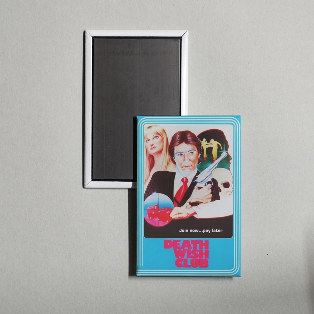 Death Wish Club Mini Movie Fridge Magnet