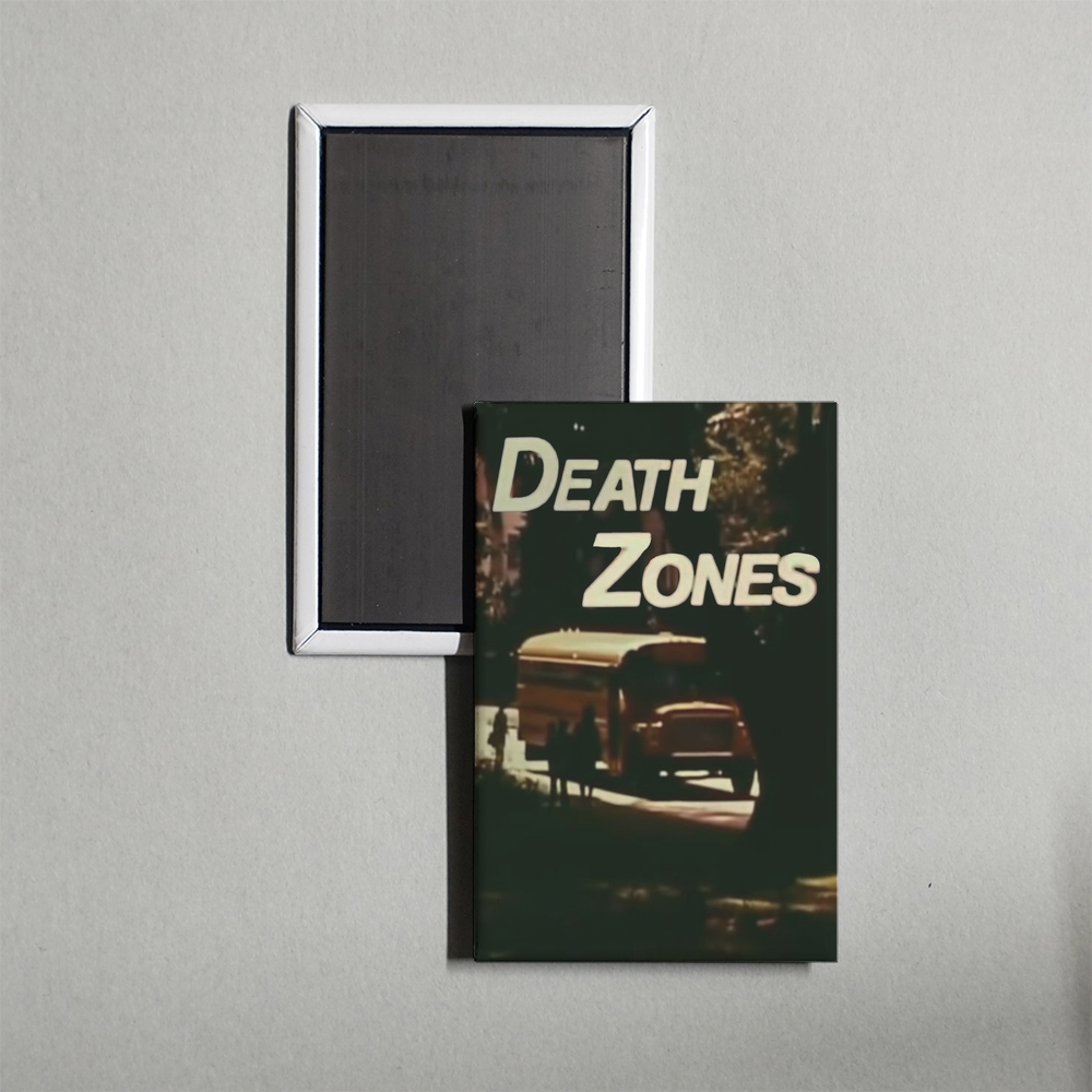 Death Zones Mini Movie Fridge Magnet