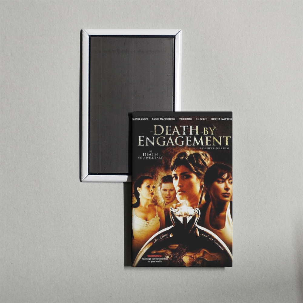 Death by Engagement Mini Movie Fridge Magnet