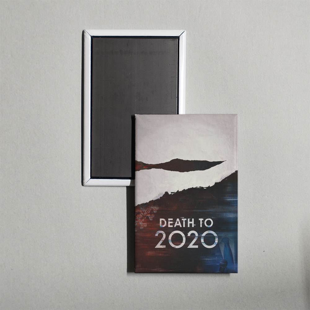 Death to 2020 Mini Movie Fridge Magnet
